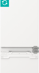 G600 Ugradni integrisani frižider sa zamrzivačem, 177.2 x 54 x 54.5 cm, šarka od vrata do vrata