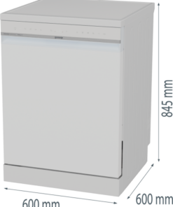 Alternative view of G600 Samostojeća mašina za pranje sudova, 60 cm