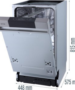 Ugradna mašina za pranje sudova, 45 cm