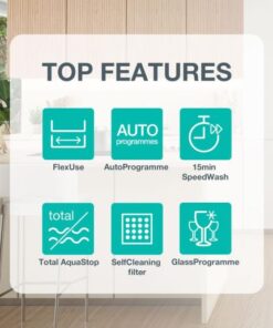 Alternative view of G400 Ugradna mašina za pranje sudova, 60 cm